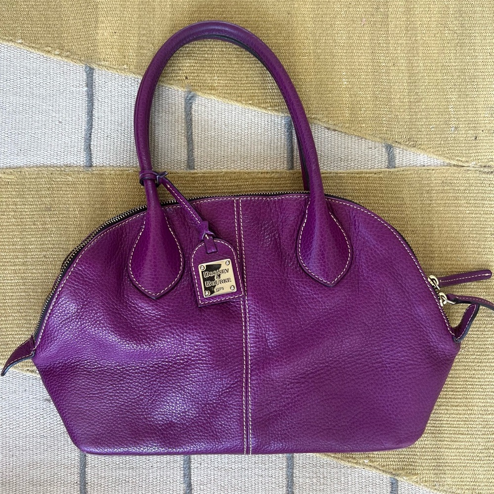 Dooney&Bourke plum leather purse